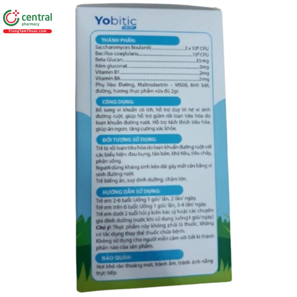 yobitic sachet 2 Q6364