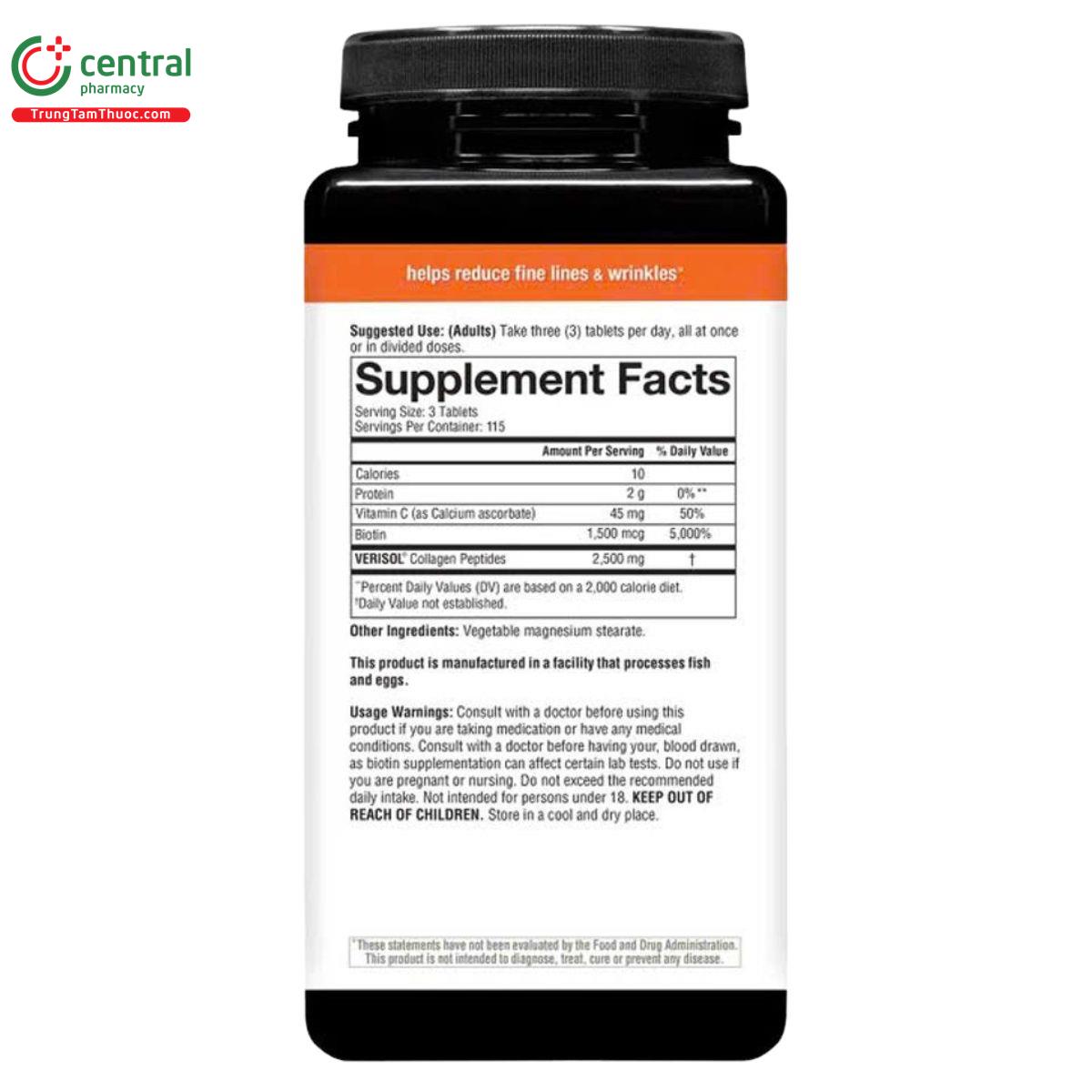 youtheory concentrated effect verisol collagen 1 R7172 youtheory concentrated effect verisol collagen 1 R7172