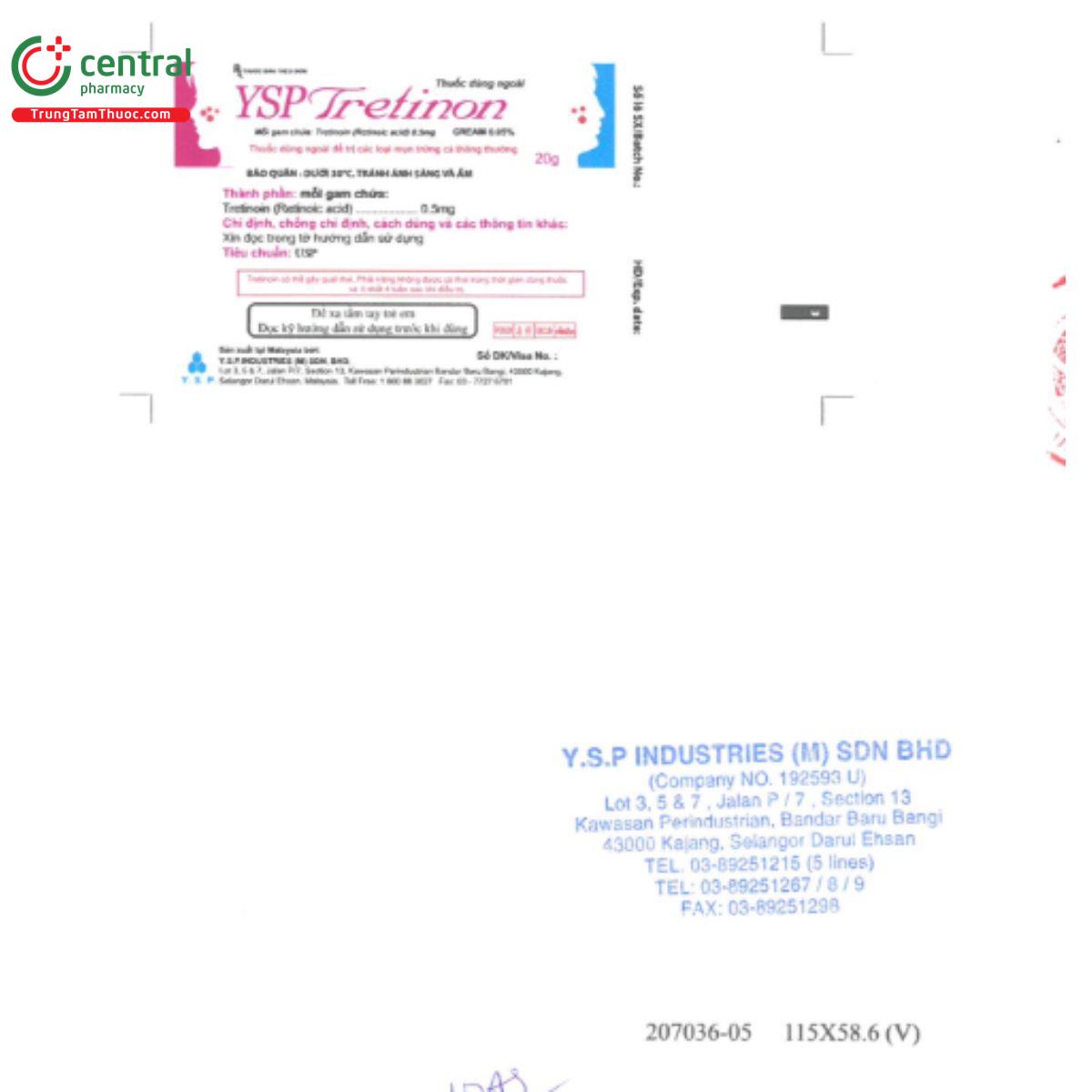 ysptretinon cream 0 05 12 N5470