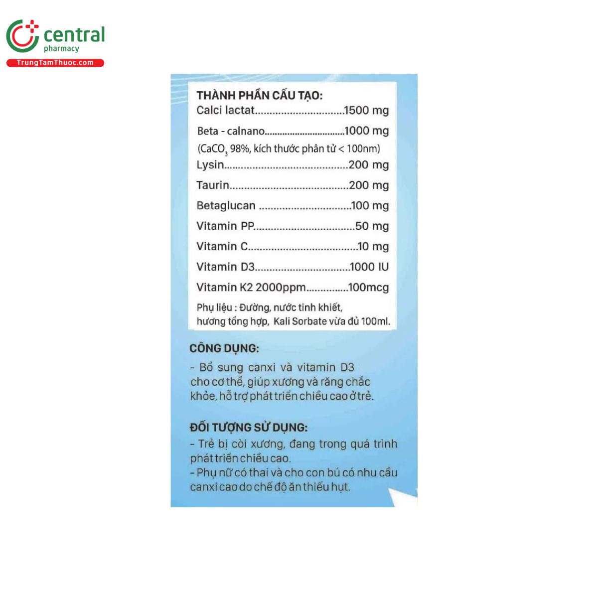 yummy kids calcium nano 4 T8132 yummy kids calcium nano 4 T8132