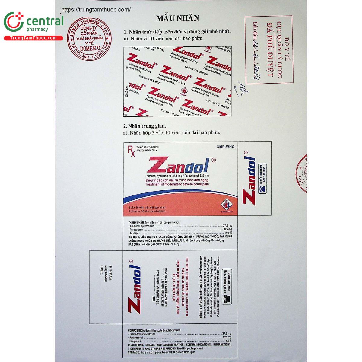 zandol 4 I3731 zandol 4 I3731