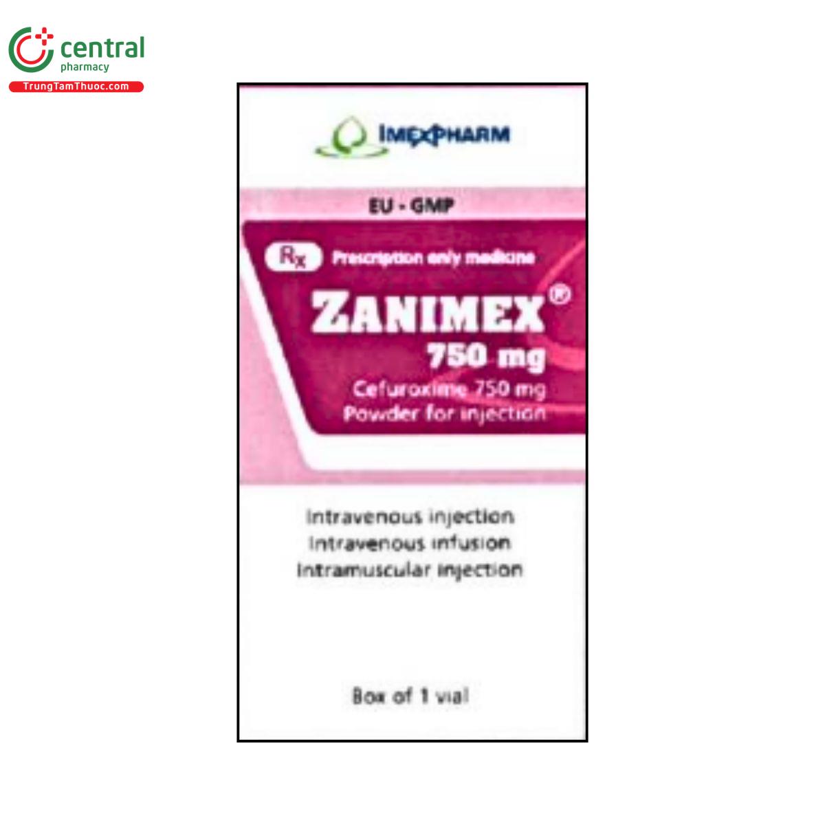 zanimex 750mg 1 V8031