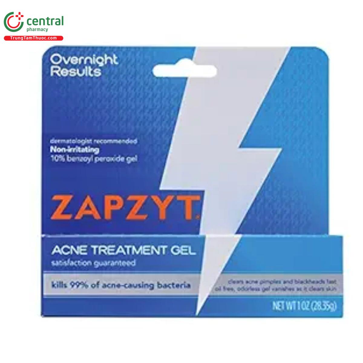 zapzyt maximum strength acne treatment gel 7 U8437