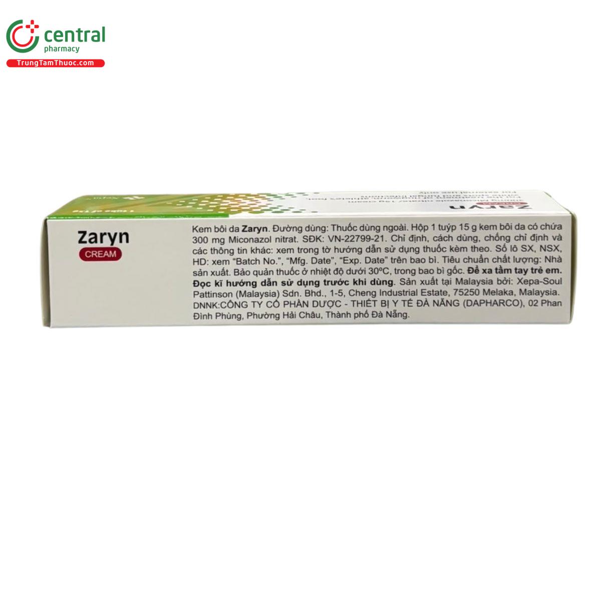 zaryn cream 15g 5 M5404 zaryn cream 15g 5 M5404