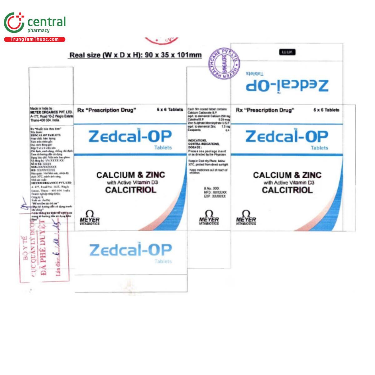 zedcal op tablets 8 Q6835