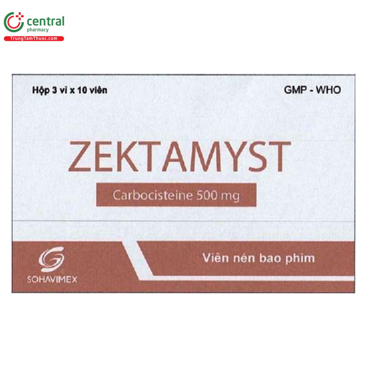 zektamyst 500mg 8 J3662