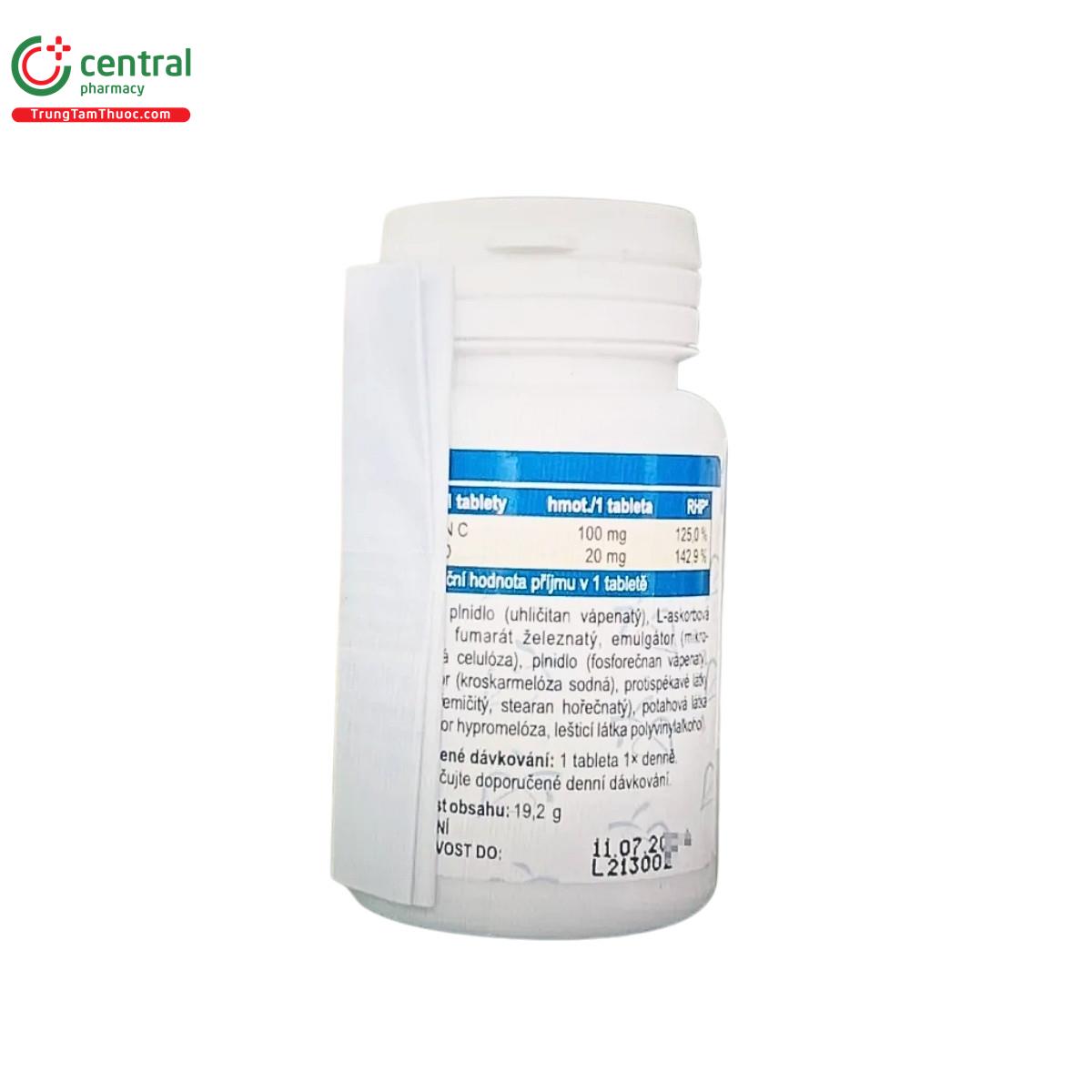 zelezo 20mg vitamin c 2 O6023 zelezo 20mg vitamin c 2 O6023