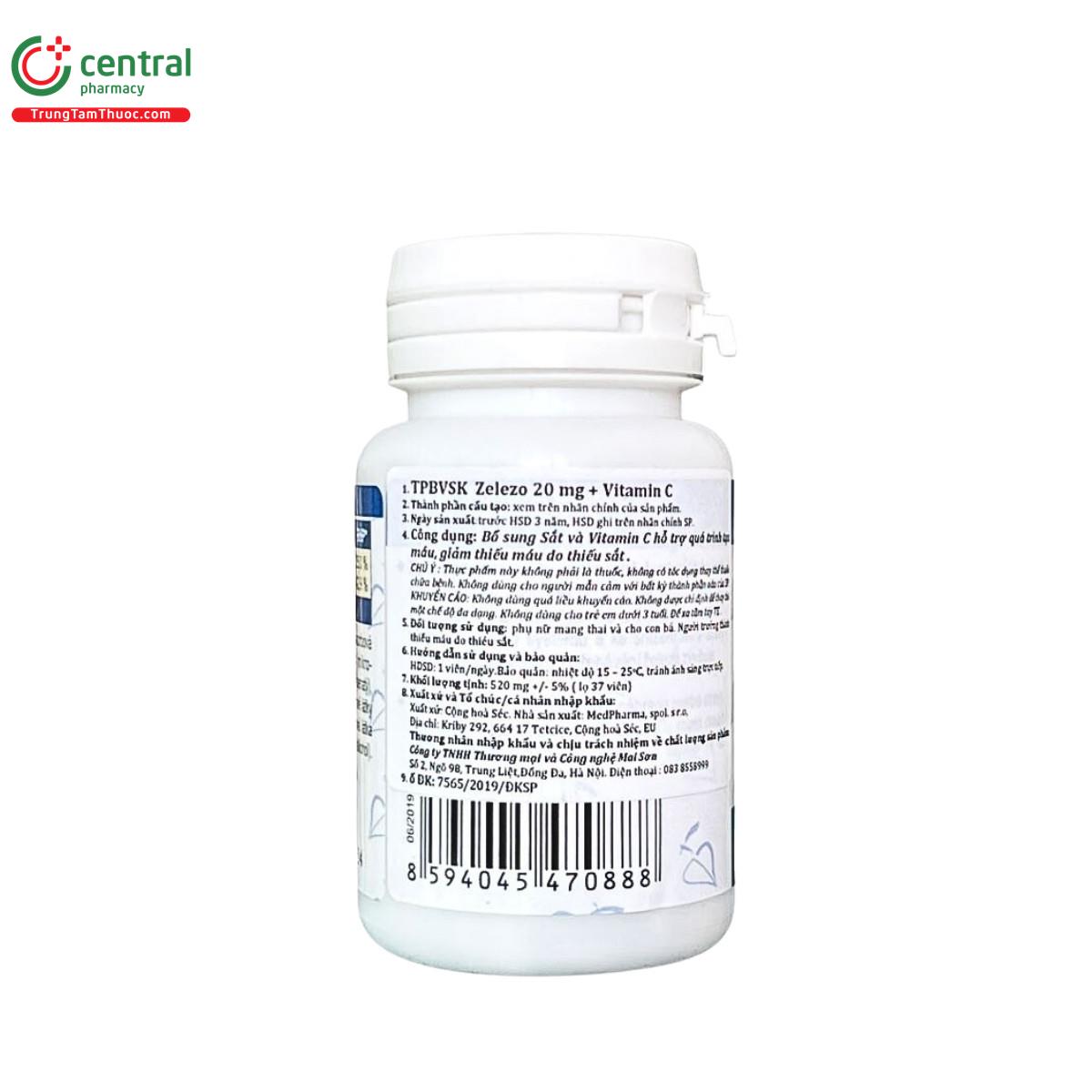 zelezo 20mg vitamin c 3 V8651 zelezo 20mg vitamin c 3 V8651