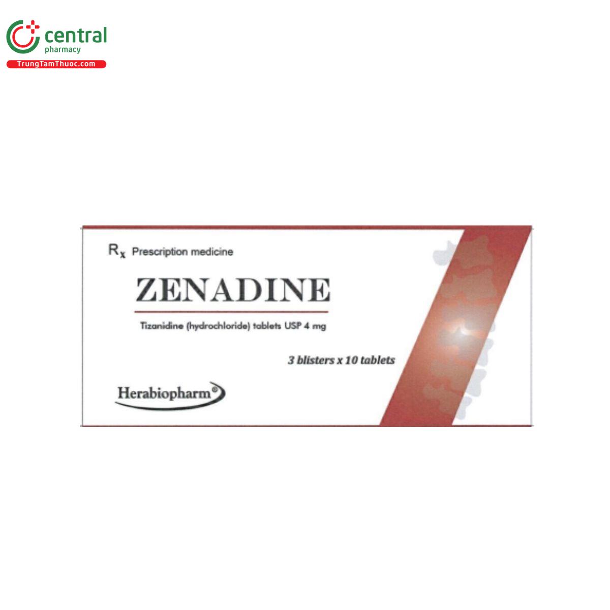 zenadine 4mg 2 I3813