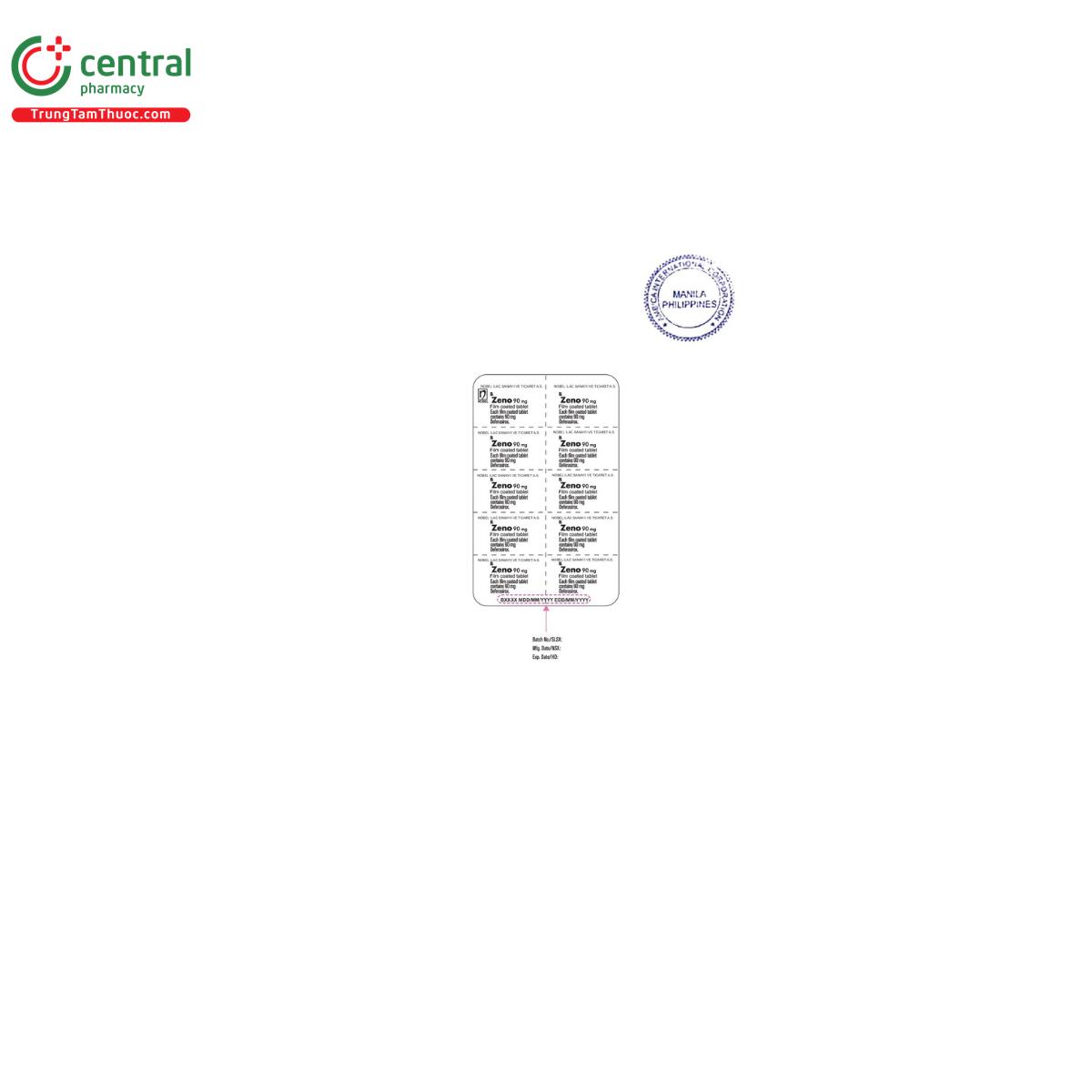 zeno 90mg 3 K4878