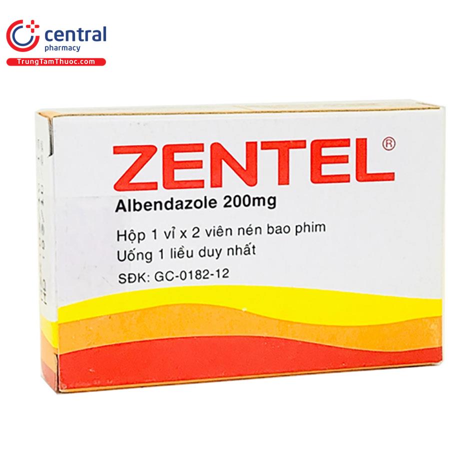 Thuốc Zentel 200mg: tác dụng, liều dùng và lưu ý sử dụng