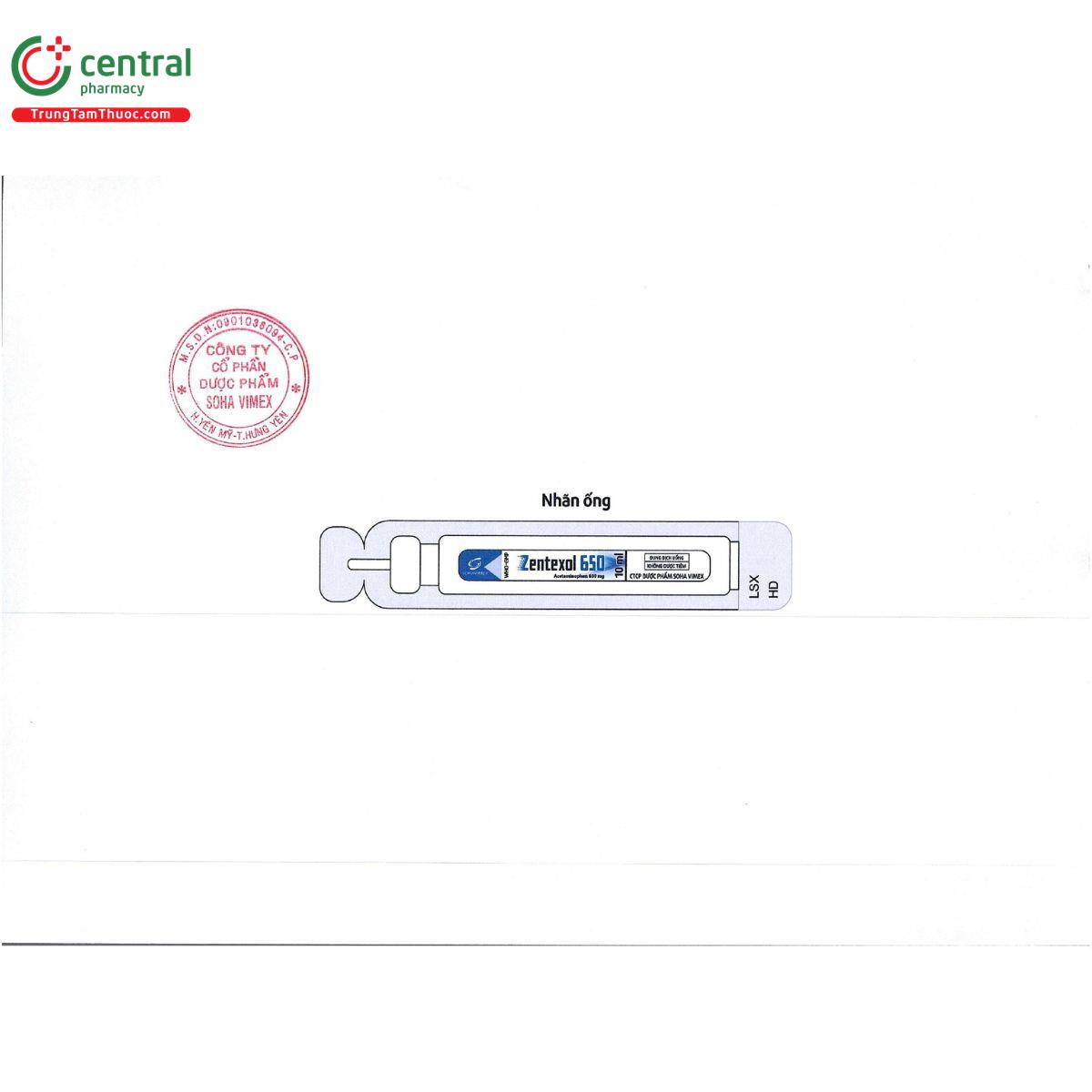 zentexol 650 4 A0548