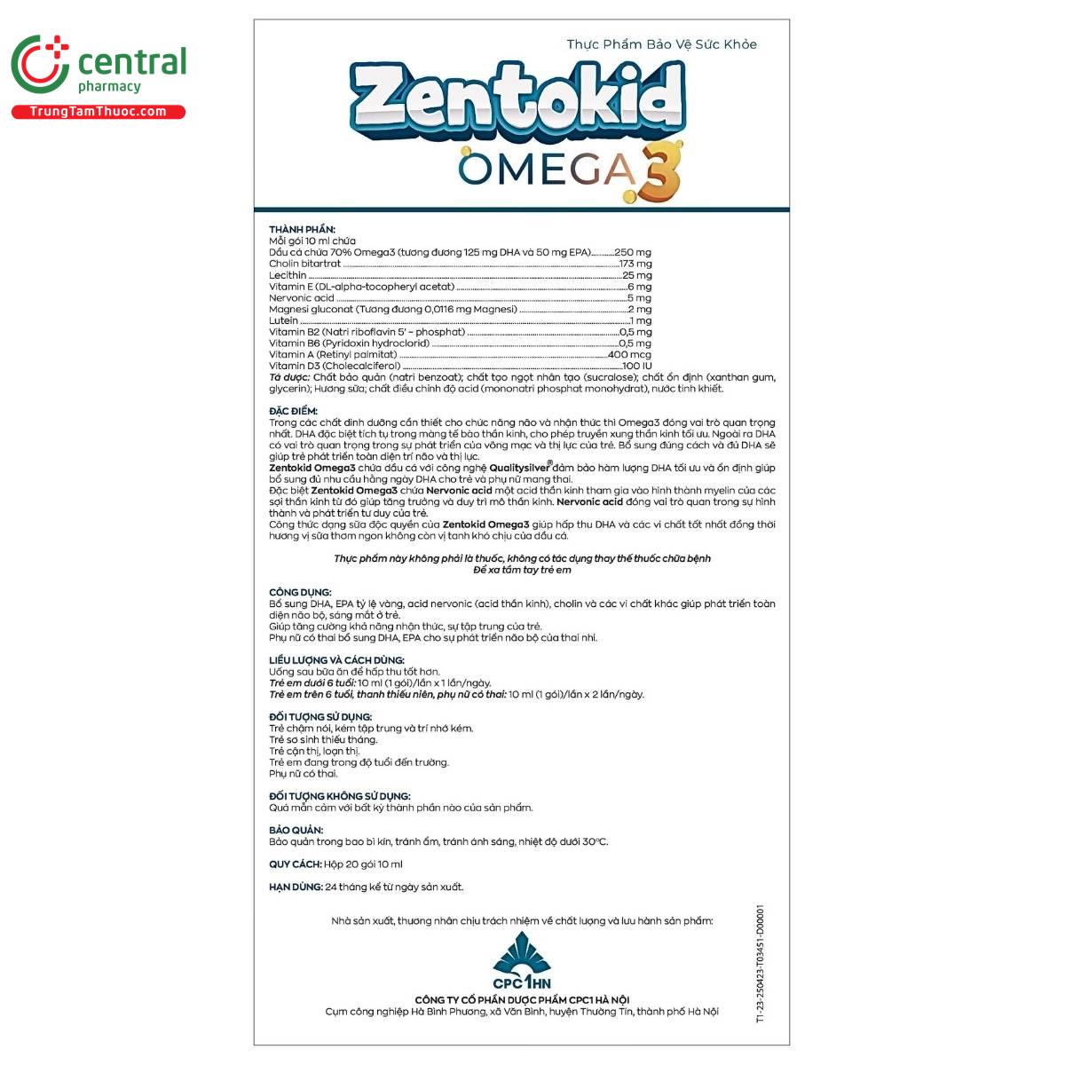 zentokid omega3 6 S7454