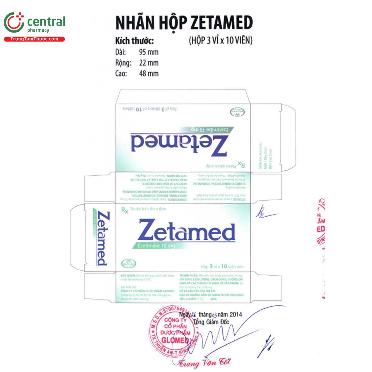 zetamed 10mg 5 F2546 zetamed 10mg 5 F2546