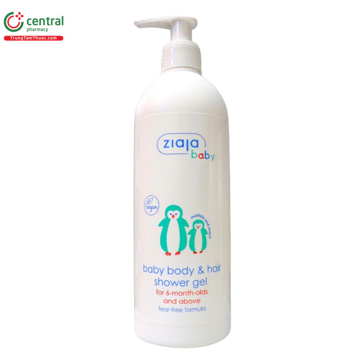 ziaja baby baby body hair shower gel 3 U8245