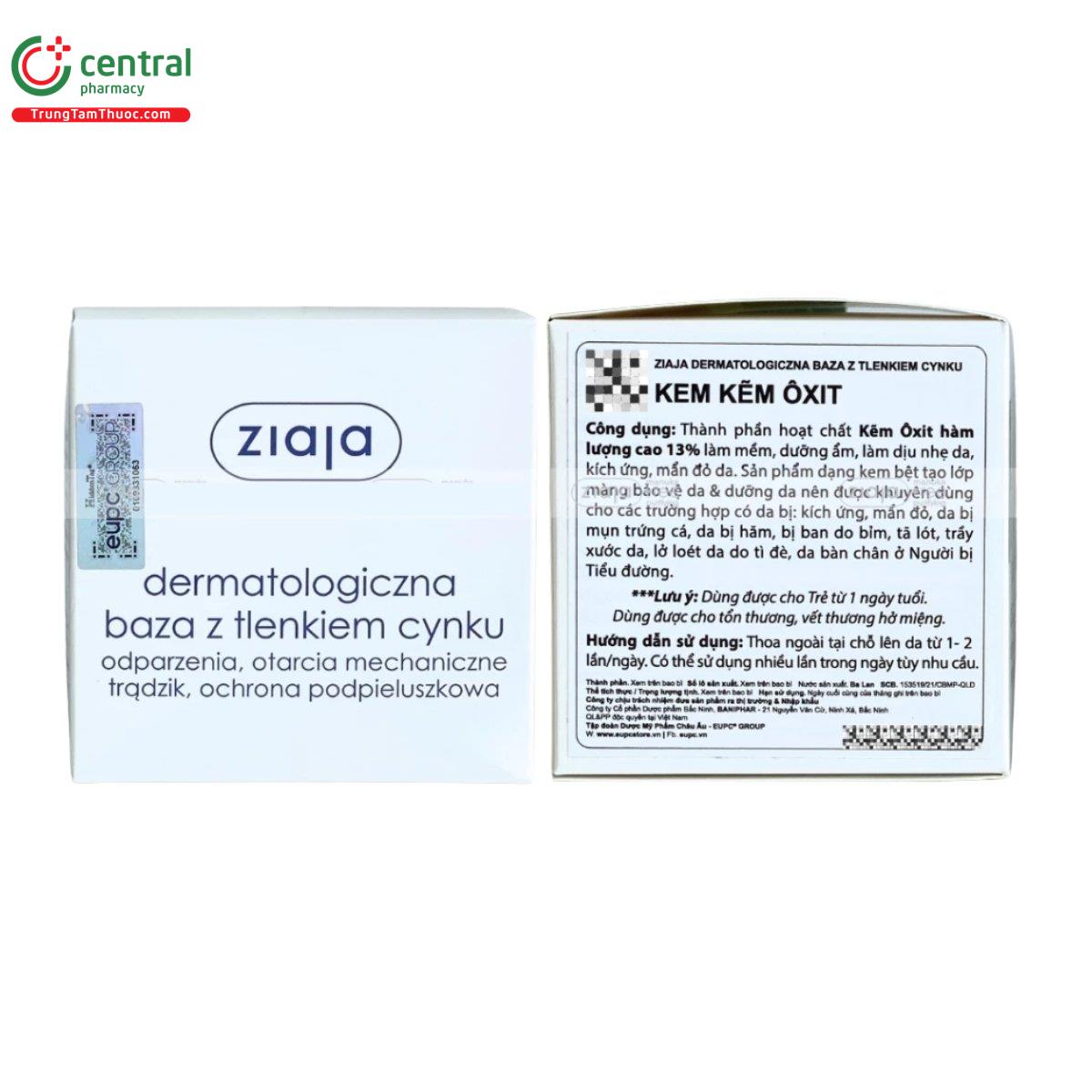 ziaja dermatological base with zinc oxide 3 Q6130