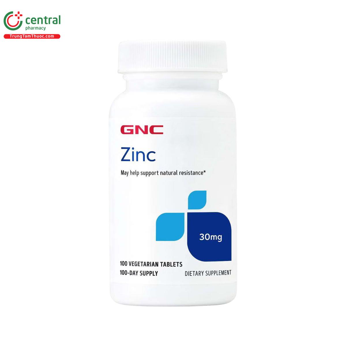 zinc 30mg gnc 1 E2288
