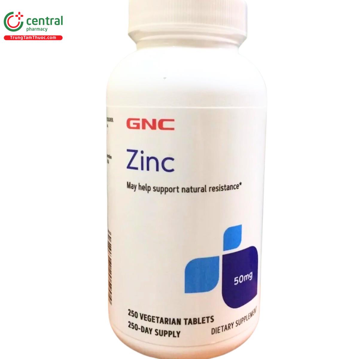 zinc 50mg gnc 5 A0744