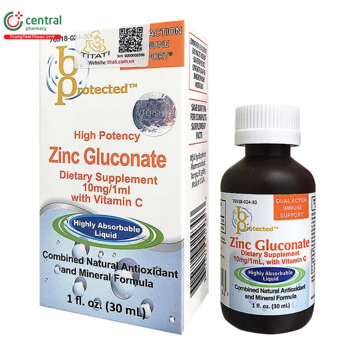 zinc gluconate 3 L4535