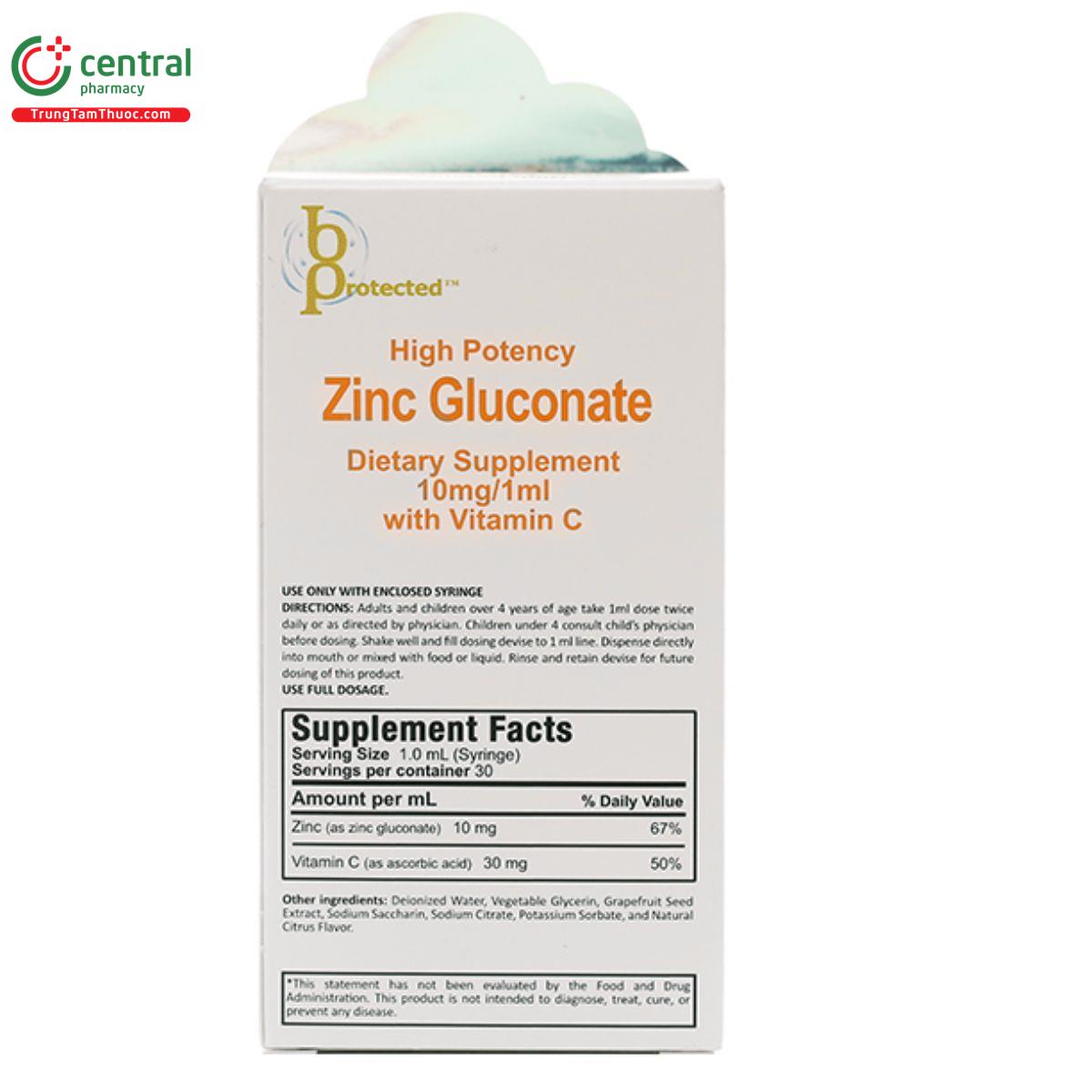zinc gluconate 6 M5700