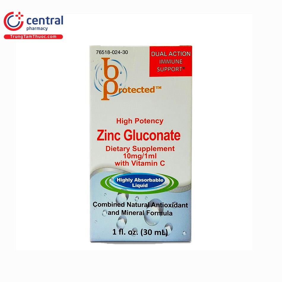 zinc gluconate bayshore 2 G2107