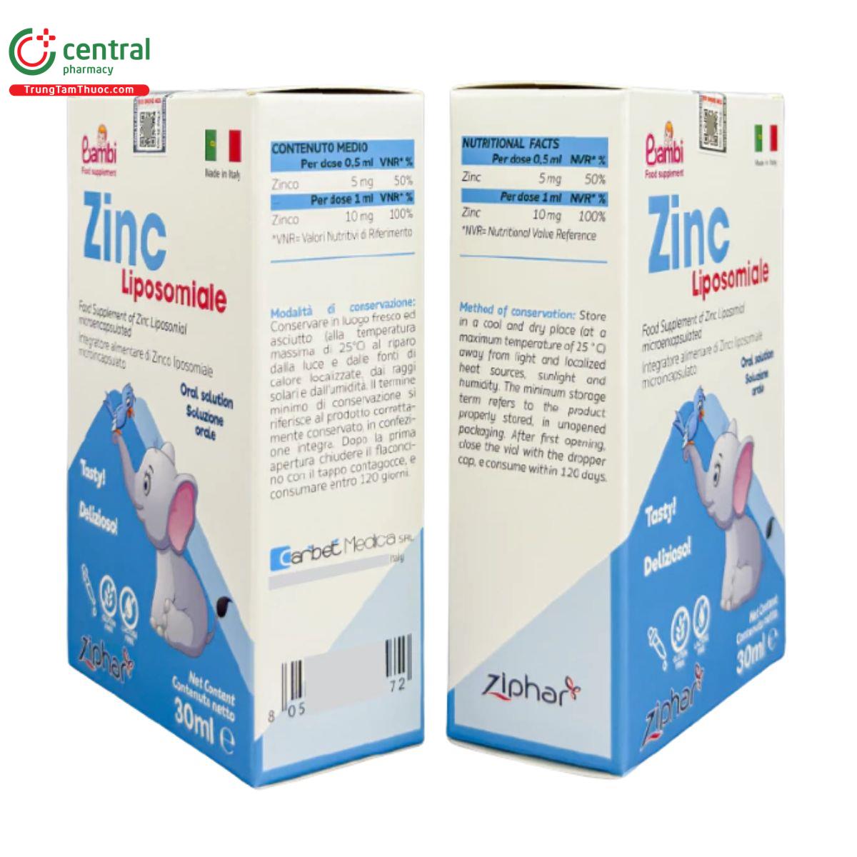 zinc liposomiale 3 L4316