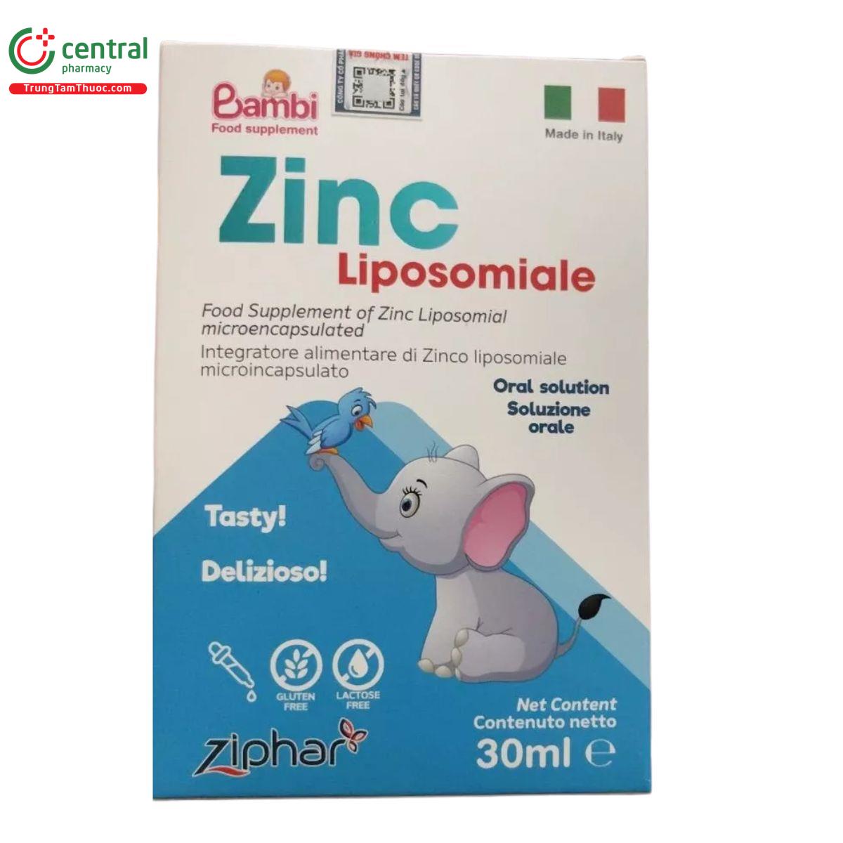 zinc liposomiale 6 M5383