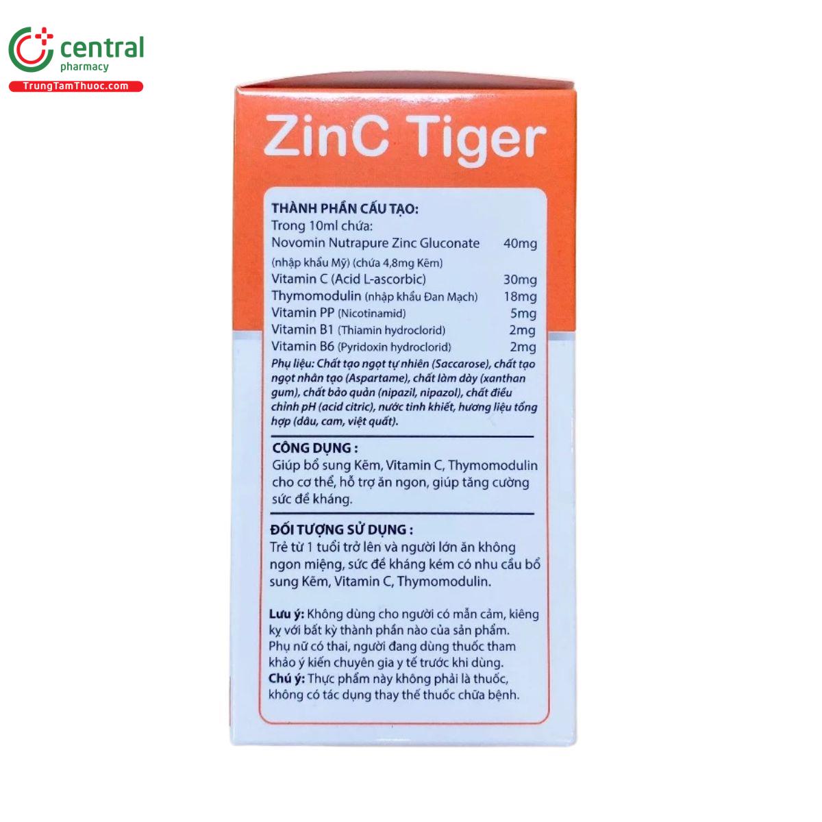 zinc tiger 5 G2071