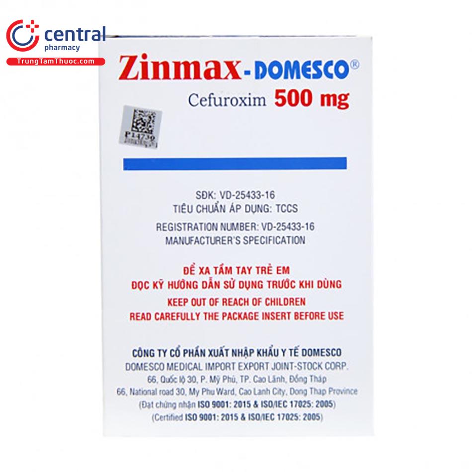 zinmax domesco 500mg 5 L4853