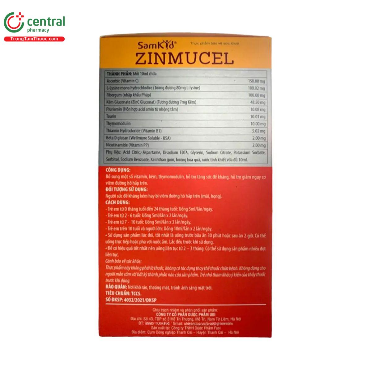zinmucel samkid 3 Q6078 zinmucel samkid 3 Q6078