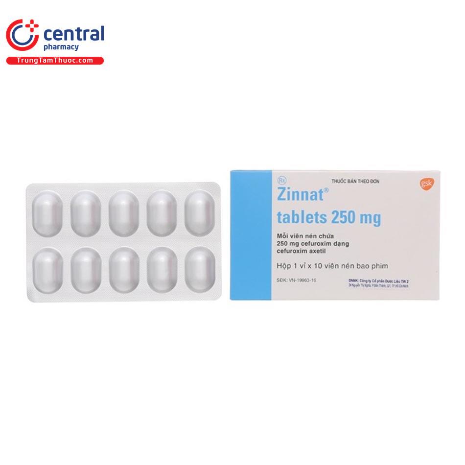 zinnat tablets 250 mg 12 K4034