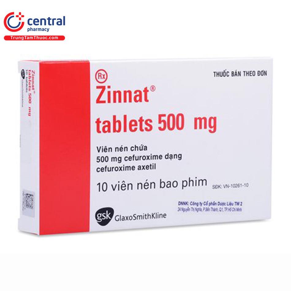 zinnat tablets 500mg 3 J4721