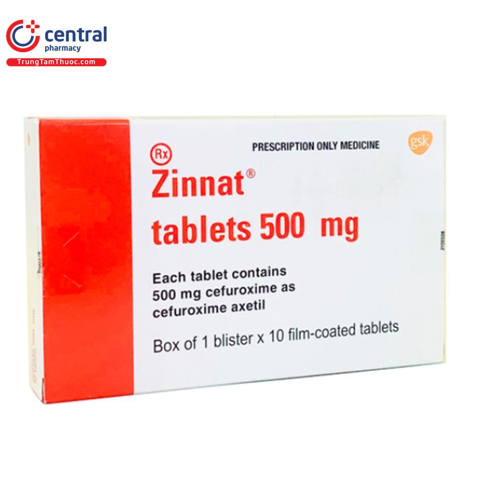 zinnat tablets 500mg 5 J3718