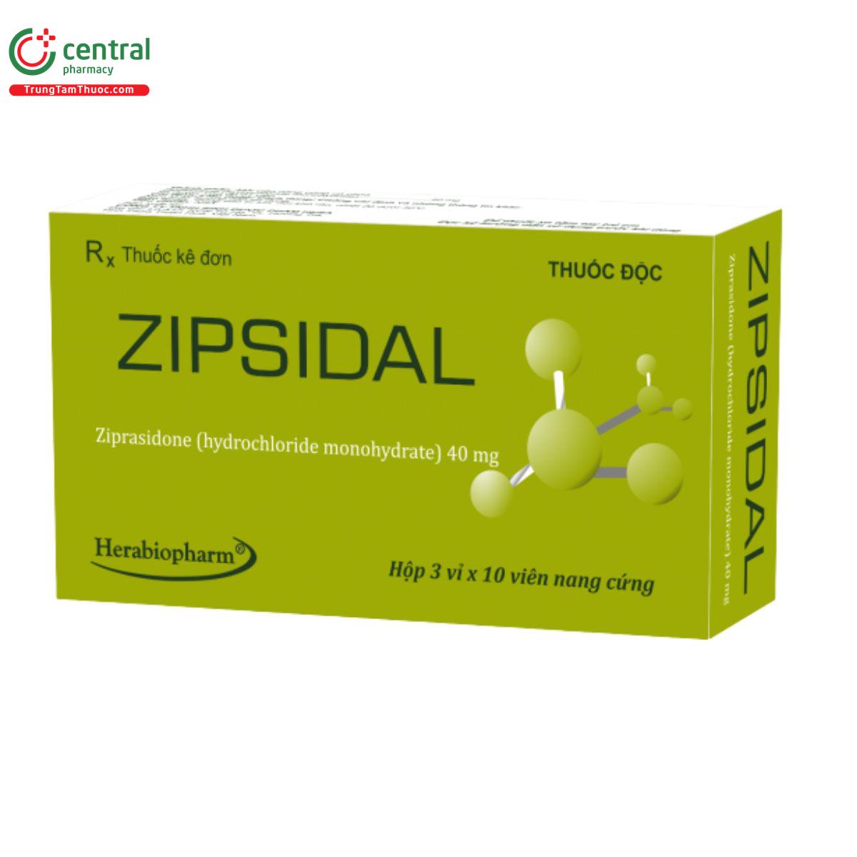 zipsidal 40mg 3 O6344