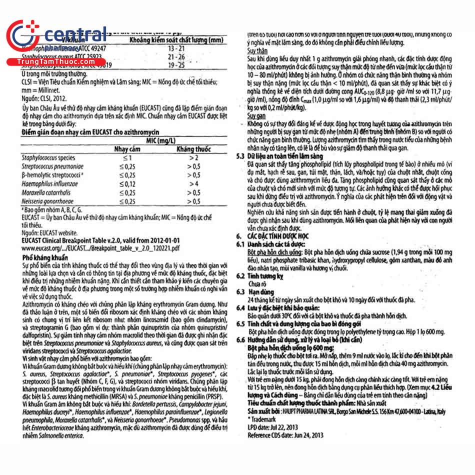 zitromax 200mg 5ml 14 V8788