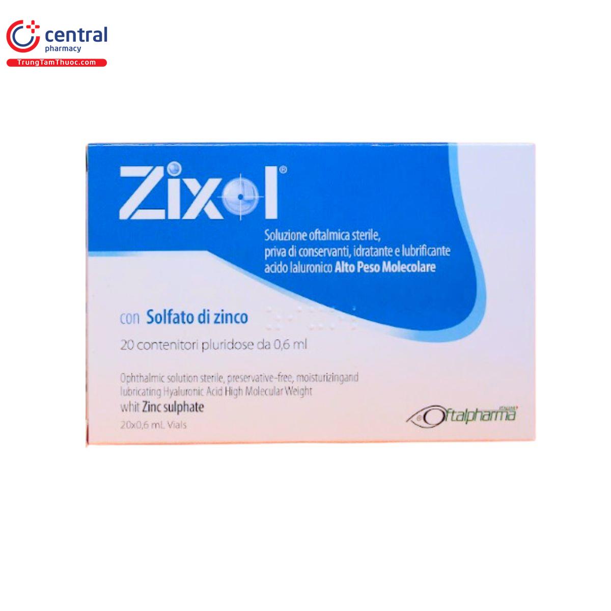 zixol 06ml 2 L4650