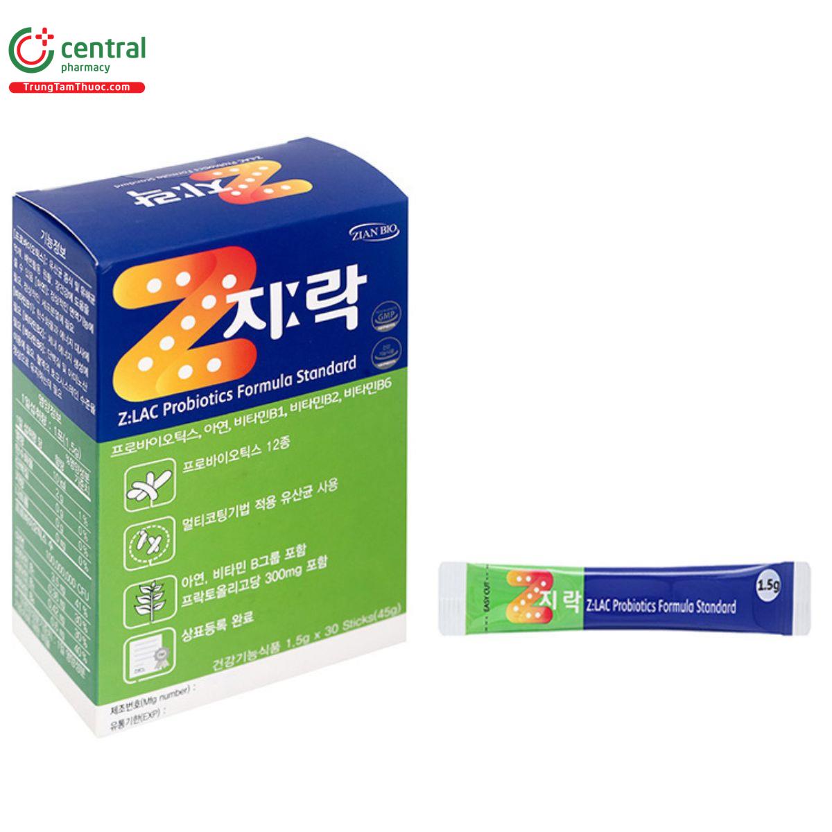 zlac probiotics formula standard 1 G2246