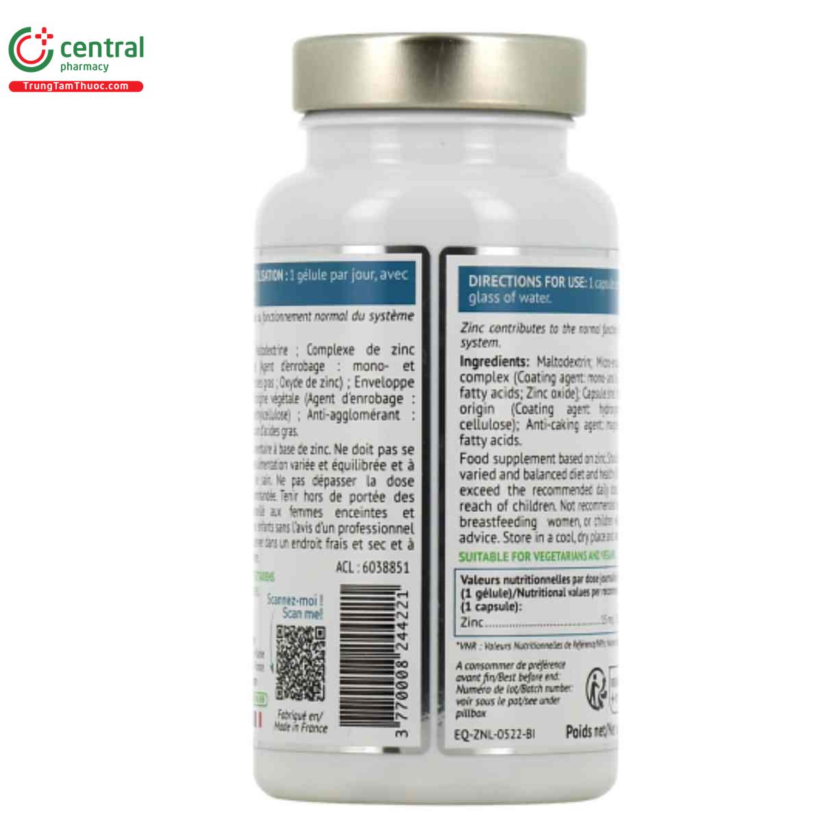 zn zinc liposomal 3 M4403