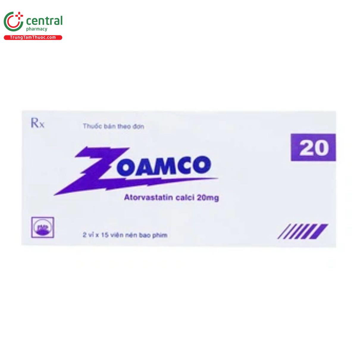 zoamco 20mg 2 J3351