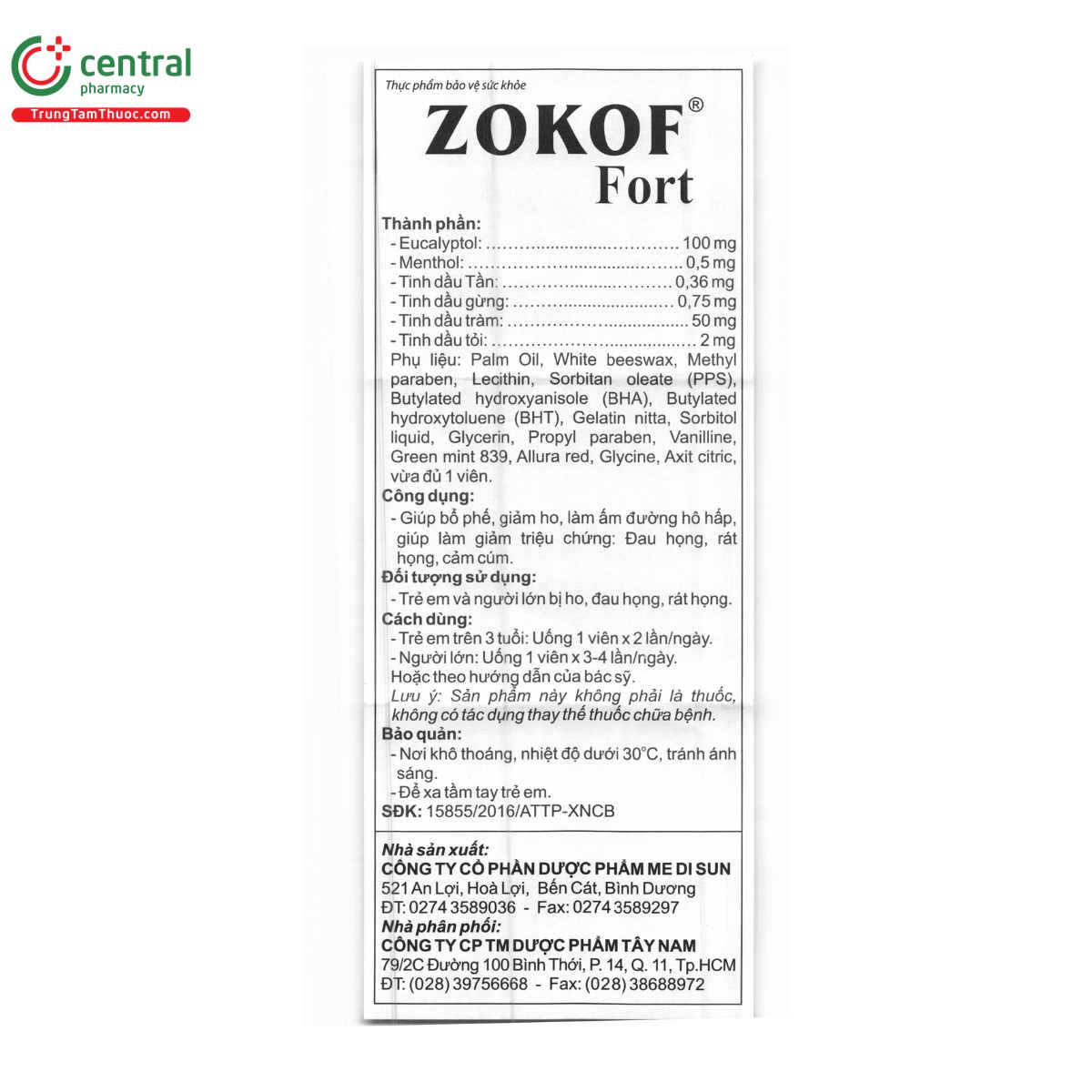 zokof fort 10 F2580