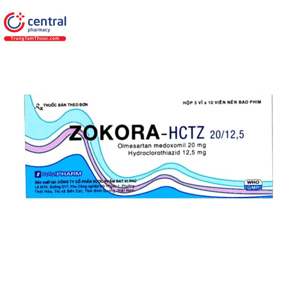 zokora hctz 20 12 5 3 A0822