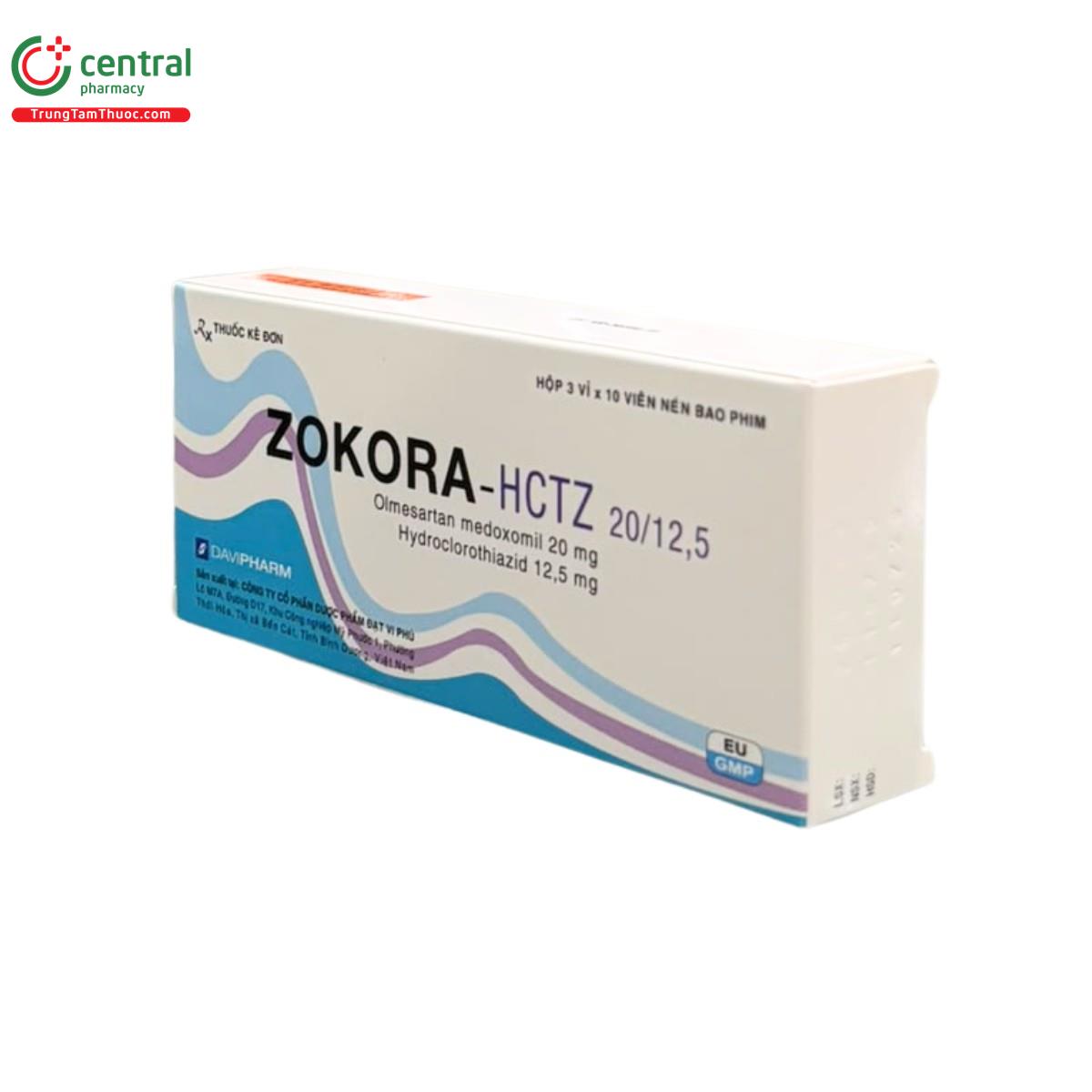 zokora hctz 20 12 5 3 L4038 zokora hctz 20 12 5 3 L4038