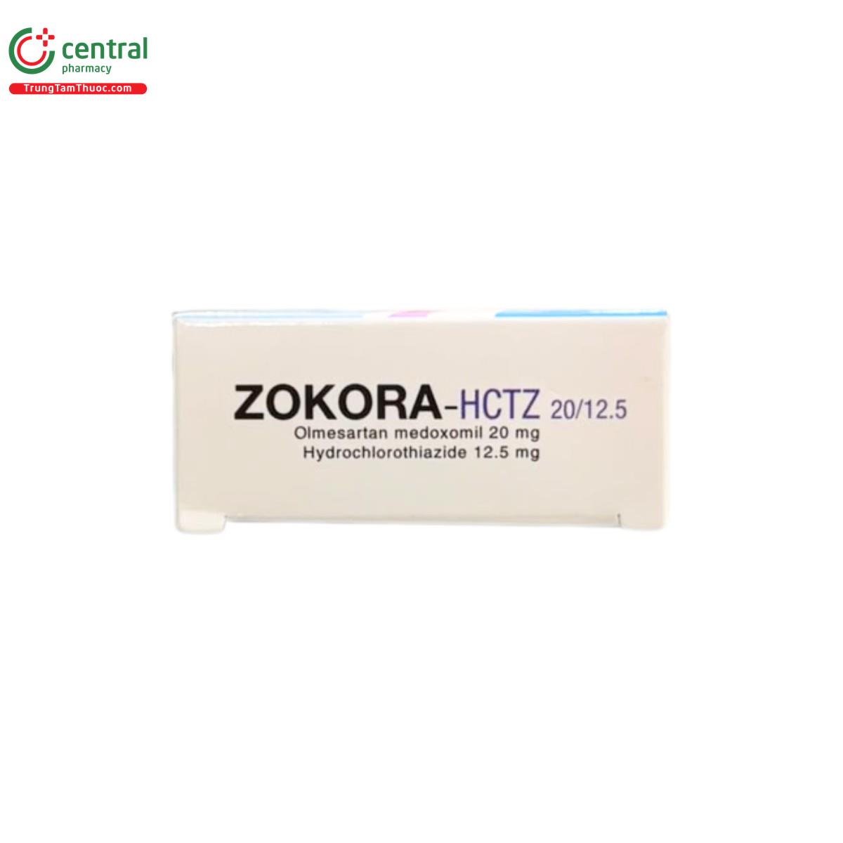 zokora hctz 20 12 5 7 G2381 zokora hctz 20 12 5 7 G2381