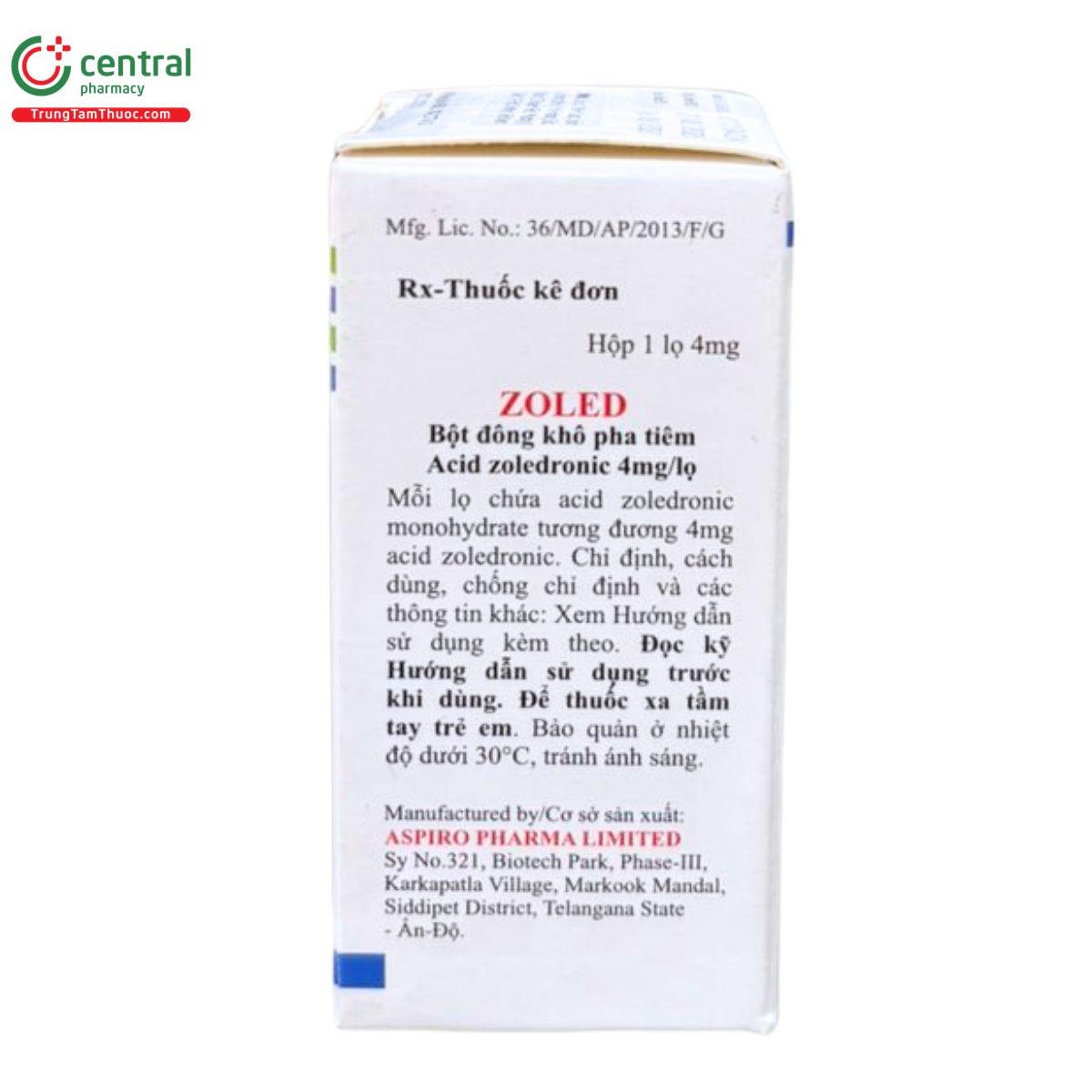 zoled 4mg 7 I3370