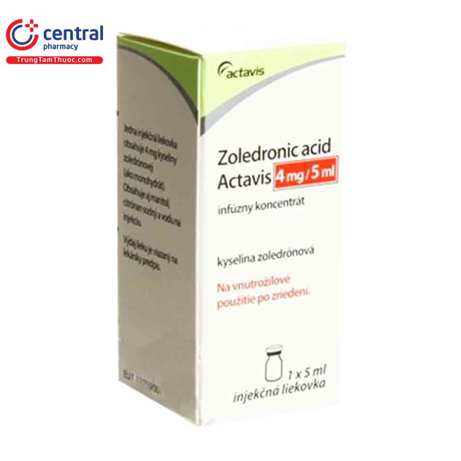 zoledronic acid actavis 4mg5ml 2 d1808 F2558