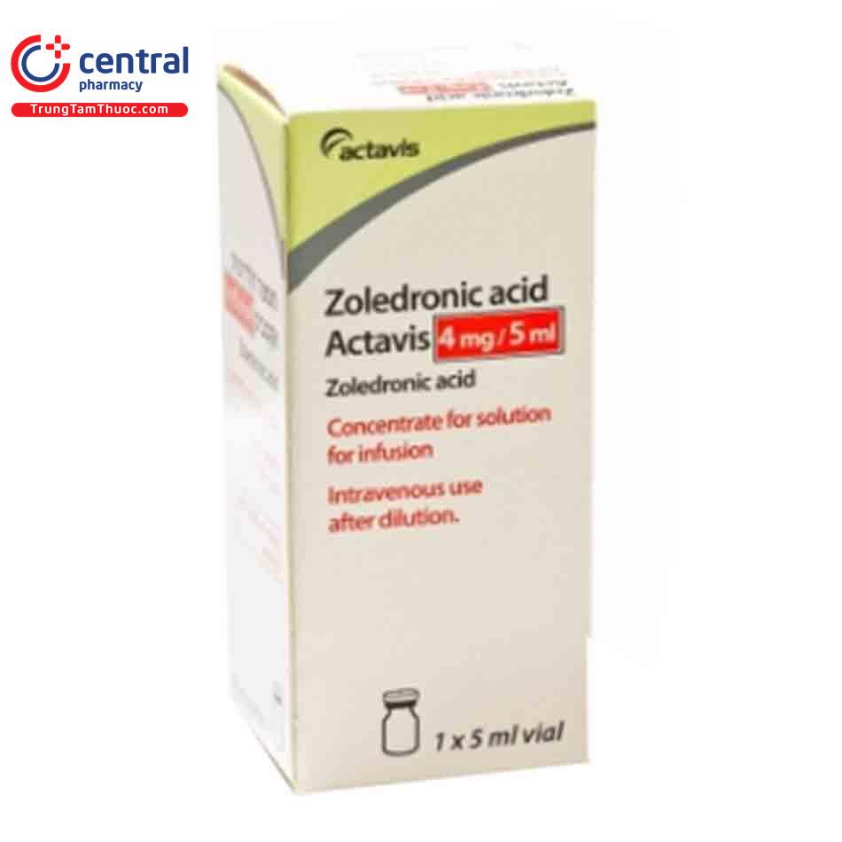 zoledronic acid actavis 4mg5ml 3 p6154 E1571