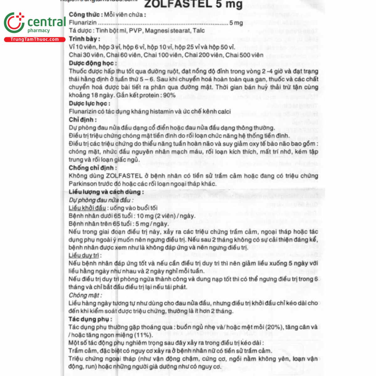zolfastel 5mg 6 I3172 zolfastel 5mg 6 I3172