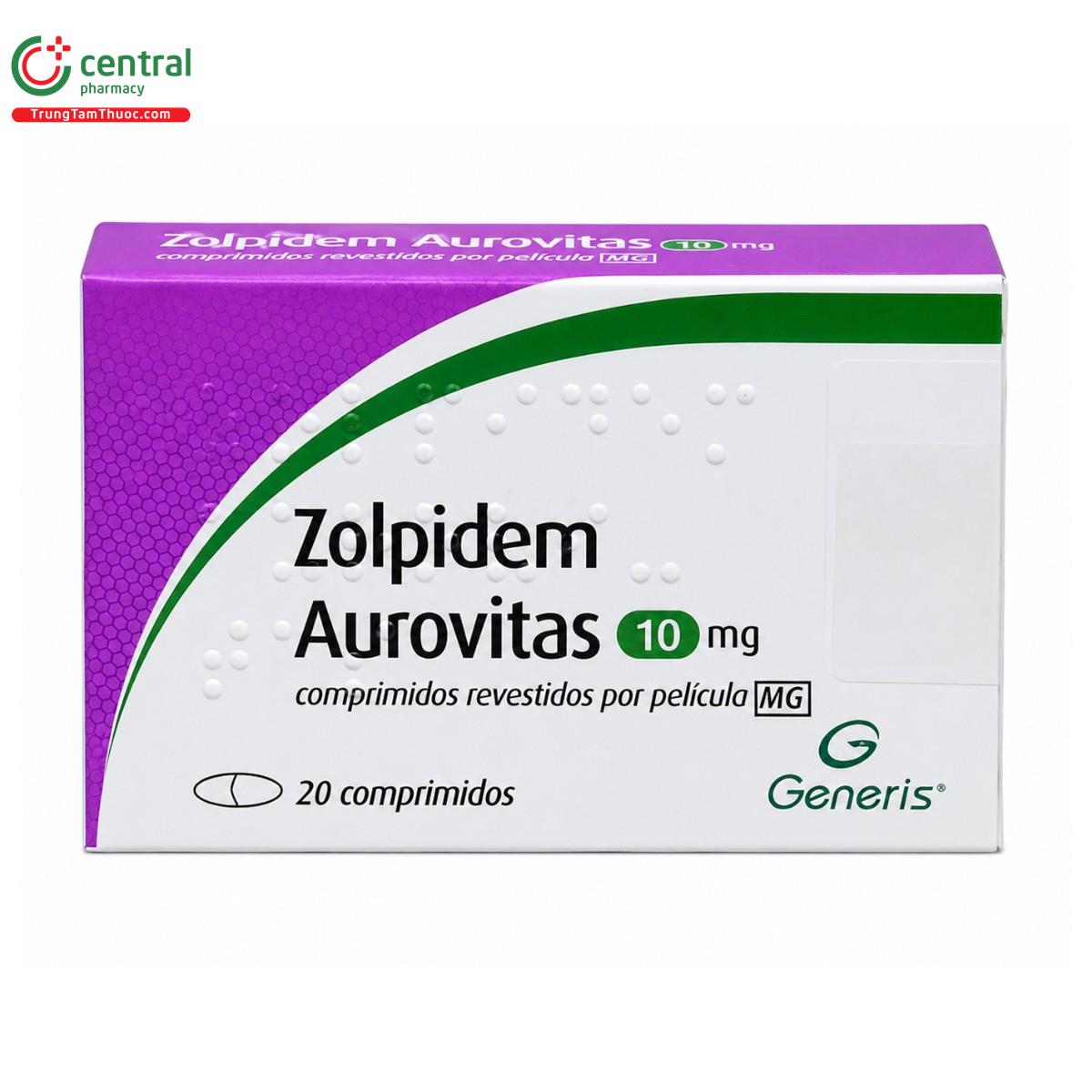 zolpidem aurovitas 10mg 1 Q6488
