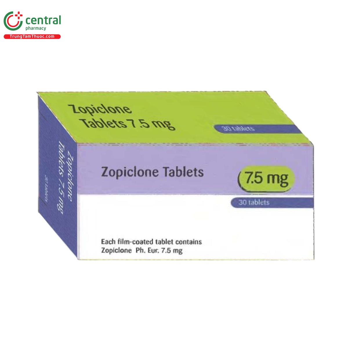 Zopiclon 7 5mg Tabletten