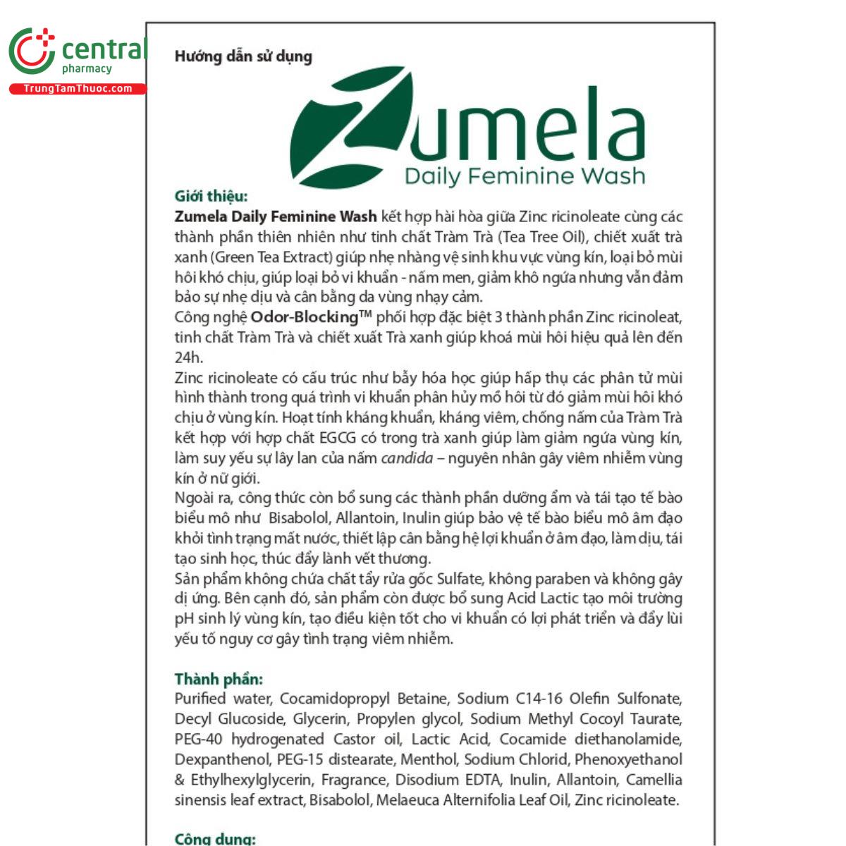 zumela daily feminine wash 3 R7036